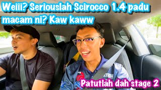 TIGA KALI TUKAR GEARBOX VOLKSWAGEN SCIROCCO 14  TEST PERFORMANCE PADU KE PADU  AWOKDEW [upl. by Nossaj]