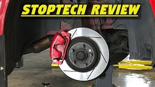 StopTech Street Slotted Rotors REVIEW  After 2 Years of Use on Dodge Charger [upl. by Eilrebmik]