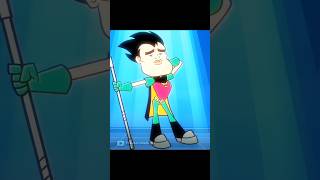 Robin Takes off his Mask  youtubeshorts explorepage robin teentitansgo dccomics dc [upl. by Graves]