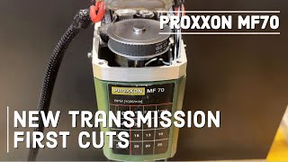 Proxxon MF70 modification High torque transmission Part 3 [upl. by Ocsinarf612]