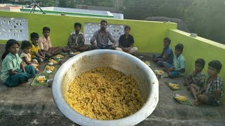 CHICKEN BIRYANI  5 KG BIRYANI  Village Chicken Biryani  My village food factory [upl. by Lorenza]