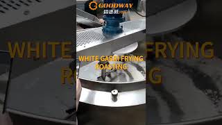 Automatic Garri frying machine gari fryer Cassava flakes processing machines [upl. by Noswad]