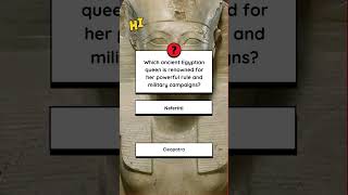 Which ancient Egyptian queen is renowned for her powerful rule and military campaignshistory [upl. by Einnoj]