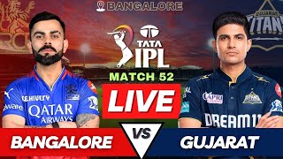 Live RCB vs GT IPL 2024 Match  Gujarat vs Bangalore Live Match Score  IPL Live Score amp Commentary [upl. by Islean41]