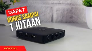 Gratis Konten Premium 1 Tahun  Review Set Top Box Android TV Polytron Mola PDB M11 di Tahun 2023 [upl. by Antoinette]