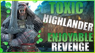 Highlander CANCER une revanche ÉPIQUE  ForHonor Rixe [upl. by Hedwiga]