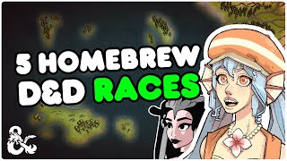 5 Homebrew Dampd races that I made [upl. by Morty459]