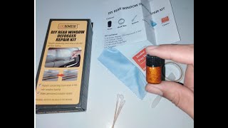 DIY  Rear Windshield DefoggerDefroster Repair Kit [upl. by Highams]