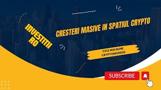 Cresteri masive in spatiul crypto [upl. by Ailehpo]