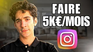 Copie ce système pour gagner 5 000€ par mois sur Instagram [upl. by Joost]