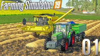 DÉCOUVERTE DE MA NOUVELLE FERME  Farming Simulator 19 [upl. by Gotthelf]