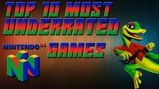 Top 10 Most Underrated N64 Games [upl. by Humble]