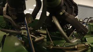 Slow Motion Hay Baler Knotter Double Knotter [upl. by Templeton]