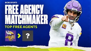 2024 NFL Free Agency MATCHMAKING THE TOP FREE AGENTS I CBS Sports [upl. by Akcirehs]