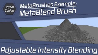 MetaBrushes Example MetaBlend Brush  Adjustable Intensity Blending [upl. by Francisca]