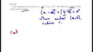 Further Maths GCSE 30 day countdown  Day 17 [upl. by Adilen]