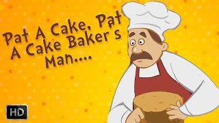 Pat A Cake Pat A Cake Bakers Man  Kids Songs  Nursery Rhymes  Baby Songs  Animation [upl. by Azaleah]