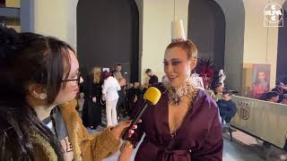 Gala Reina Carnaval 2023 de Las Palmas de Gran Canaria Entrevista a Carla Miranda [upl. by Akkina]