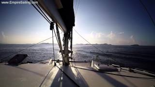 Relaxing Sailing Music Video  British Virgin Islands  Empire Sailing [upl. by Leonore]