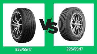 Tire Size 23555r17 vs 22555r17 [upl. by Annovahs467]