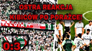 OSTRA REAKCJA KIBICÓW PO PORAŻCE Z RADOMIAKIEM  Legia 03 Radomiak 05052024  Legia TV [upl. by Sirret255]