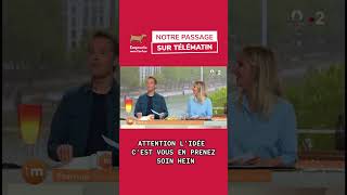 📺🎉 Nous avons fait une apparition sur Télématin 🤩 [upl. by Suiravaj]