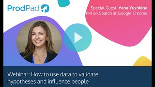 Datadriven product design How to use data to validate hypotheses amp gain influence  Yana Yushkina [upl. by Ainatnas]