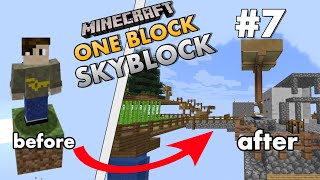 NOOB plays ONE BLOCK SKYBLOCK in Minecraft  Heres what happens [upl. by Valiant961]