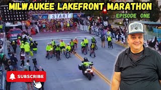 MILWAUKEE LAKEFRONT MARATHON 2024 milwaukee marathon chicago fyp foryou youtubers [upl. by Hterrag]