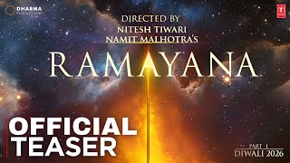 Ramayana Announcement Trailer  Ranbir Kapoor  Ramayana Trailer  Ramayana Movie Trailer  Ramayana [upl. by Burr]