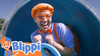 Monster Jam  Blippi  Learn Colors and Science [upl. by Duff]