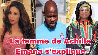 La femme de Achille Emana sexplique chez la Baronne Suisse sur le voice et les photos [upl. by Eidnalem531]