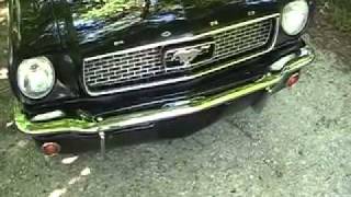 1966 Mustang Coupe after restoration [upl. by Ylecara]