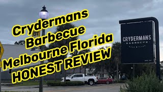 Crydermans Barbecue Melbourne Florida Restaurant eat trending [upl. by Valida524]