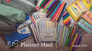 Back to School Planner Haul  August 2024 [upl. by Ettinger]