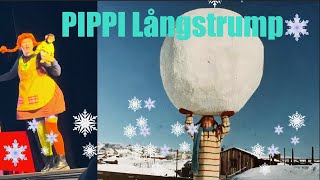 Pippi Långstrump firar jul snön teater 3 av 4  Pippi Longstocking celebrating Christmas with Snow [upl. by Gareri]