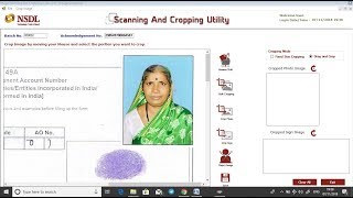 Nsdl Scanning and Cropping Utility Software l Steel city Securities ltd [upl. by Landy820]