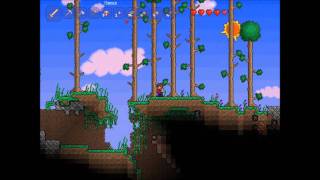 Terraria BR Tutorial 2  Minérios Altares Demoniacos e Corações [upl. by Hras]