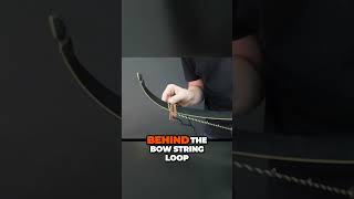 Master the Art of Bow Stringing  String and Unstring in Seconds [upl. by Ahsilla]