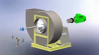 Forward Curved centrifugal Fan assemblycentrifugalfanfanaxialfancoolingfanassembly [upl. by Einoj]