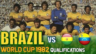 Brazil World Cup 1982 All Qualification Matches Highlights  Road to Spain [upl. by Nivrag479]