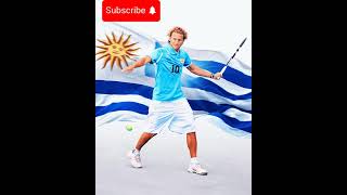 Diego Forlan Doubles At The Uruguay [upl. by Leela774]