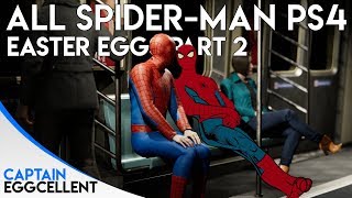 All Marvels SpiderMan PS4 Easter Eggs amp Secrets  Part 2 [upl. by Ludmilla]