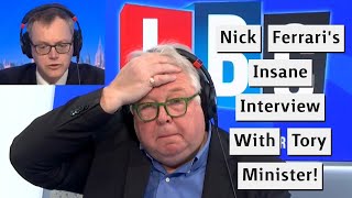 Nick Ferrari Cuts Short Frustrating Interview With Tory Minister [upl. by Layod]