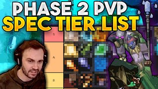 THESE SPECS WILL BE OP  Phase 2 PvP TIER LIST UPDATE [upl. by Leahcimsemaj718]