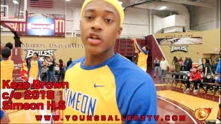 YoungBallerzTV  Kezo Brown co 2018 Simeon City Champions [upl. by Morgan]