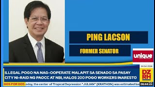 PING LACSON on Fiscalizer Role in the Senate Pork Barrel Cleansing the PNP Interview on DZRH [upl. by Meesaw]