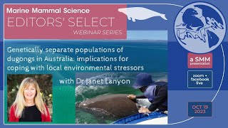 Genetically separate populations of dugongs in Australia with Dr Janet Lanyon [upl. by Eniamurt854]