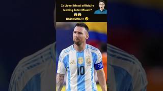 Lionel Messi Officially leaving  short trending shorts LeoMessi [upl. by Yuh]