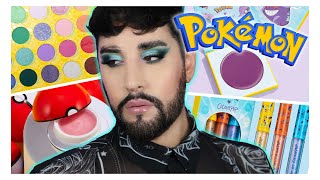 Did ColourPop actually make a GOOD collab  Colourpop X Pokemon Review and tutorial [upl. by Eelesor]